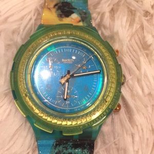 1996 Olympics Mark Spitz Swatch Watch Atlanta NIB